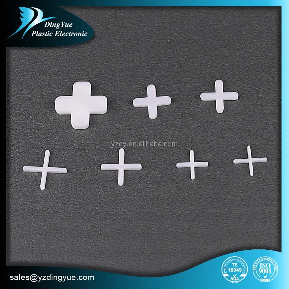 plastic corner spacer tile cross tiles high quality plastic cross spacer ys 1mm 15m  for tiling installation