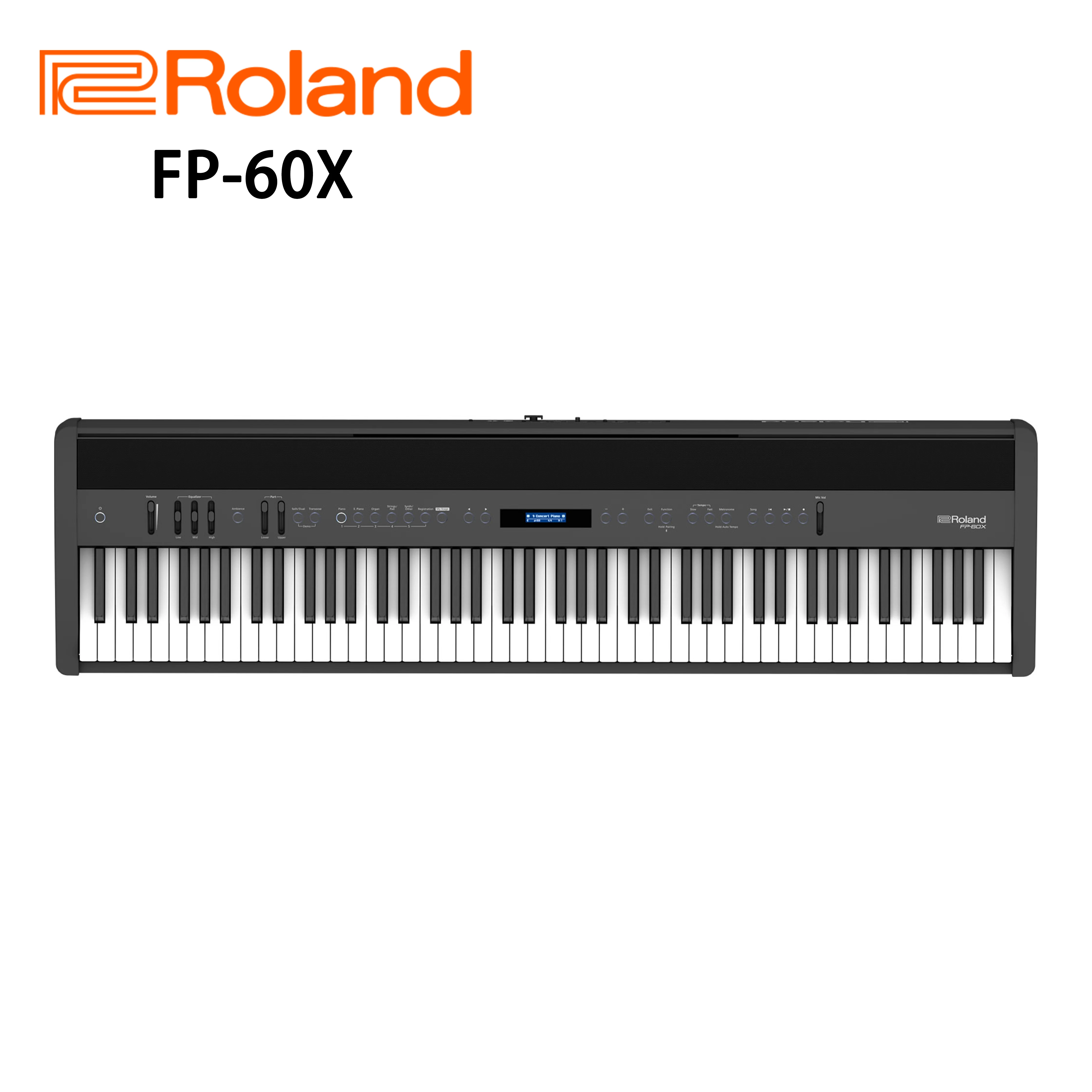 Roland FP-60X Portable Digital Piano 88 Keys Electric Piano Keyboard
