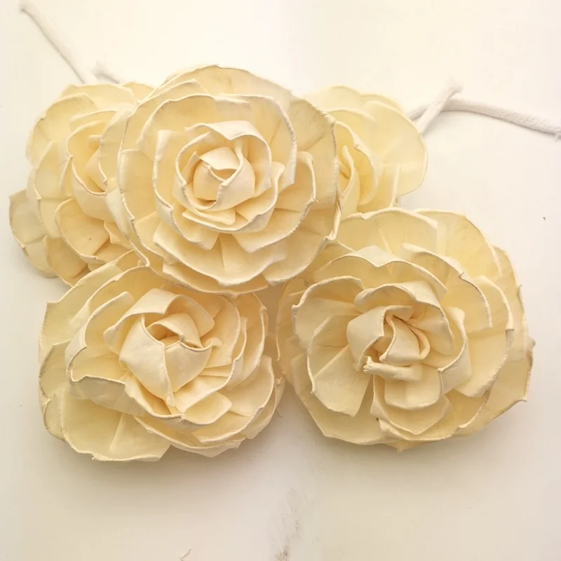 8.5cm 2021 New  Handmade Natural Rose Sola Flower Diffuser for Home fragrance