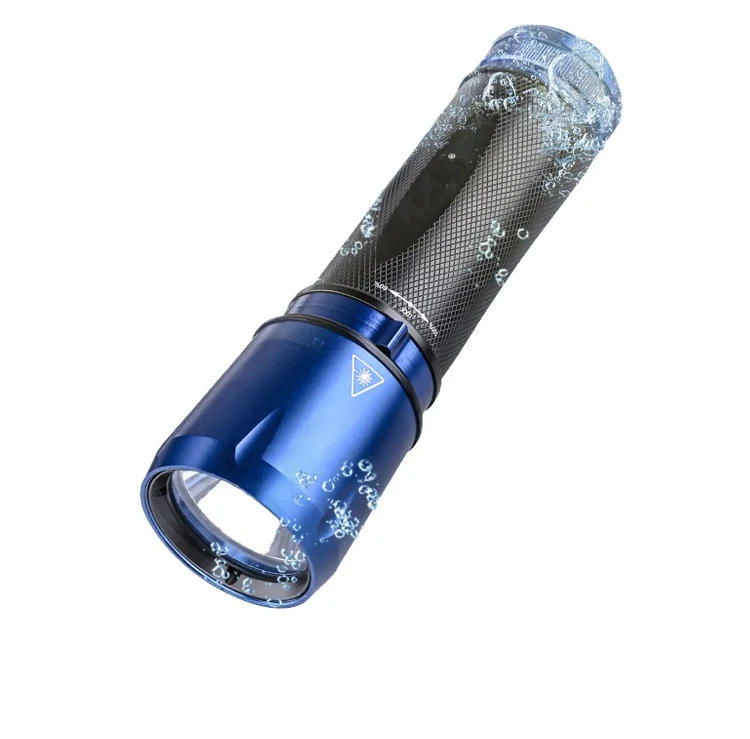 Underwater Diving Flashlight USB Rechargeable power bank Led Torch  Dive Light 950lm