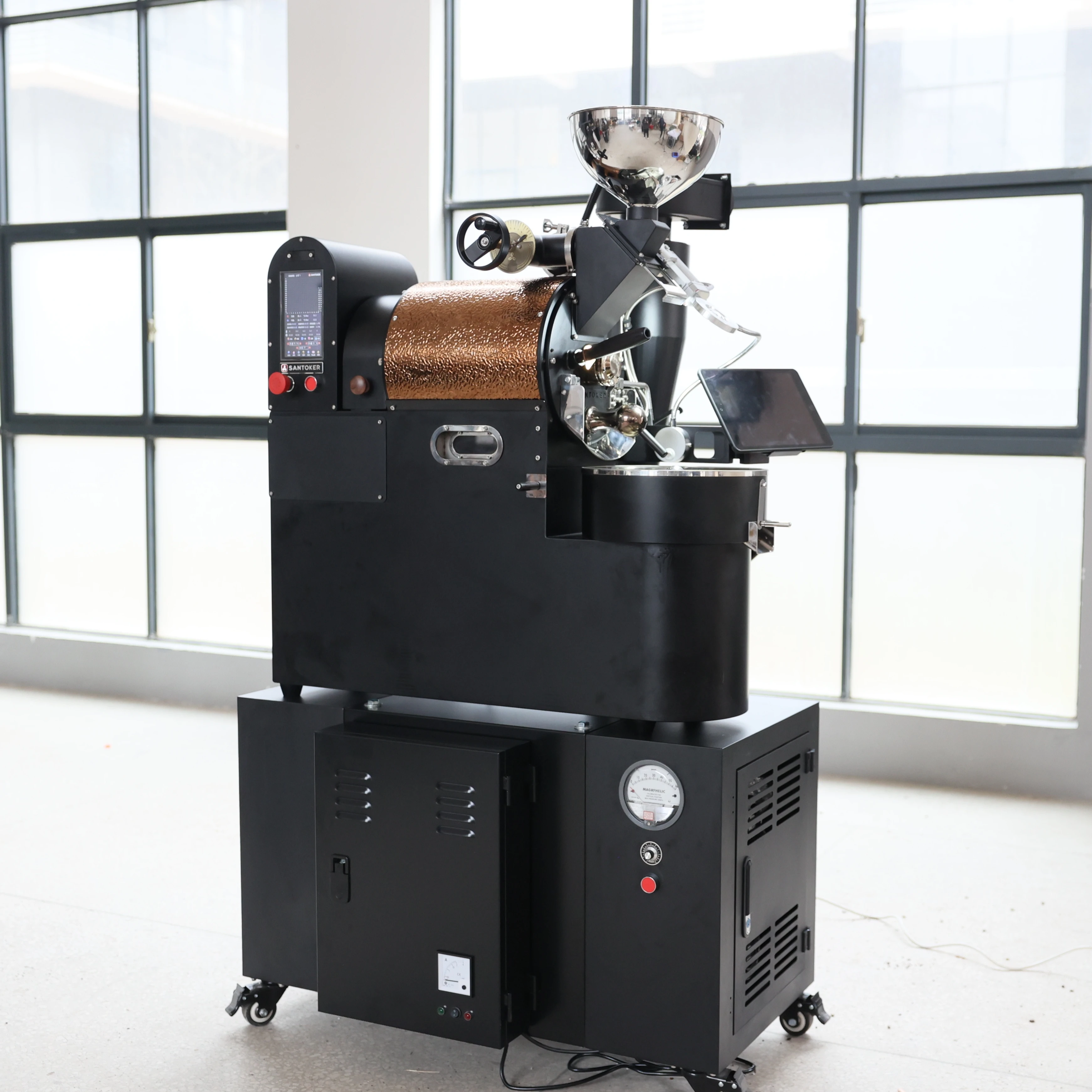 Santoker R1master 1kg capacity Bluetooth app coffee roasting machine  coffee toaster