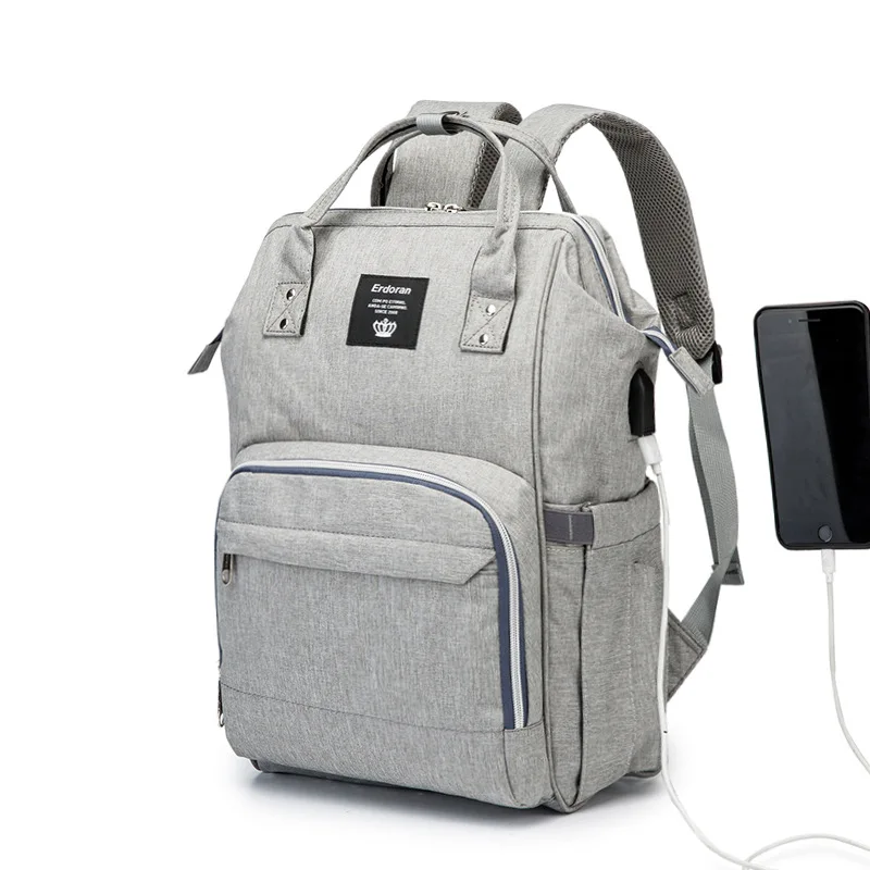 Wholesale The New USB Stroller Large Capacity Maternity Multifunctional Diaper Backpack Bag