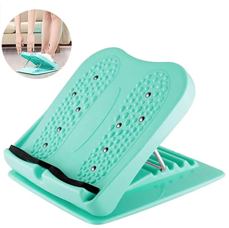 Slant Board Calf Stretcher Ankle and Foot Incline Board for Stretching Tight Calves or Plantar Fasciitis Adjustable 4 Level