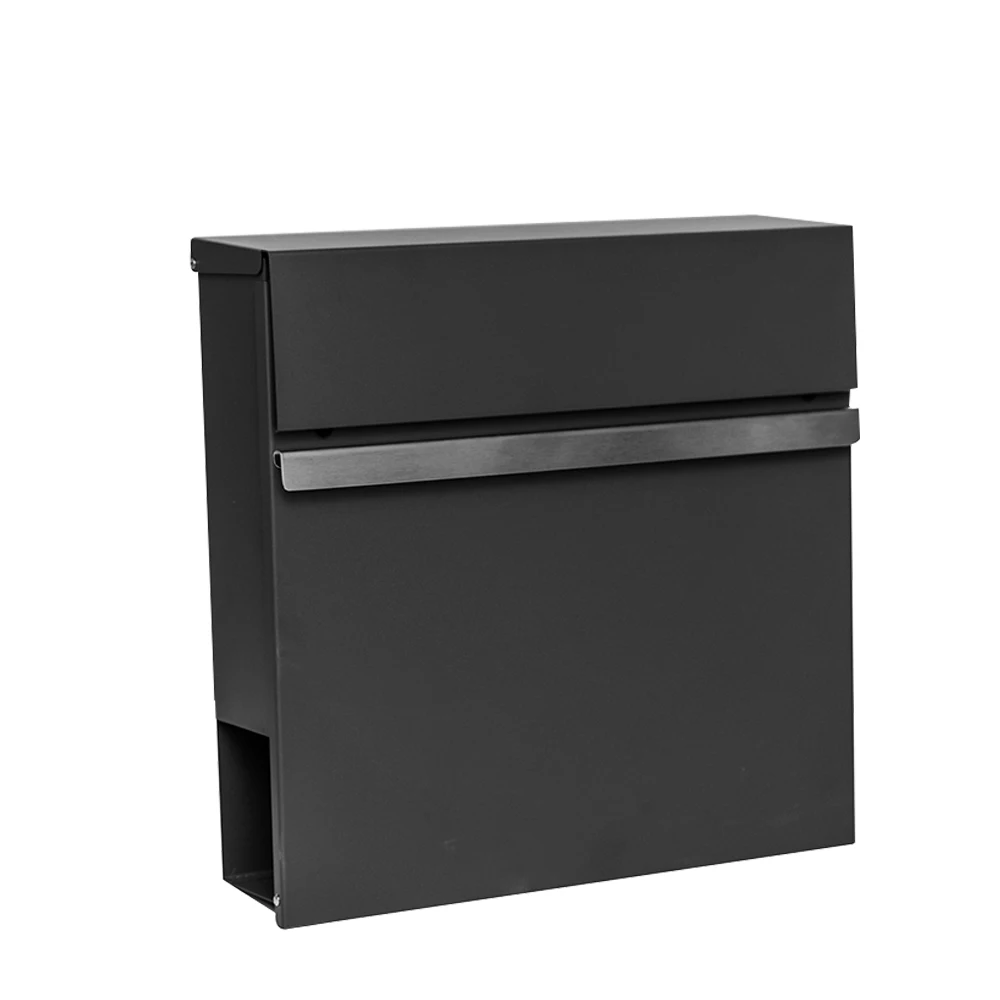 modern stainless steel apartment mailboxes residential Letter Box wall mounted metal mailboxes
