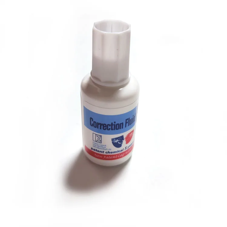 Экологичная канцелярская безопасная белая корректирующая ручка 12 мл быстрая сушка прочная жидкость