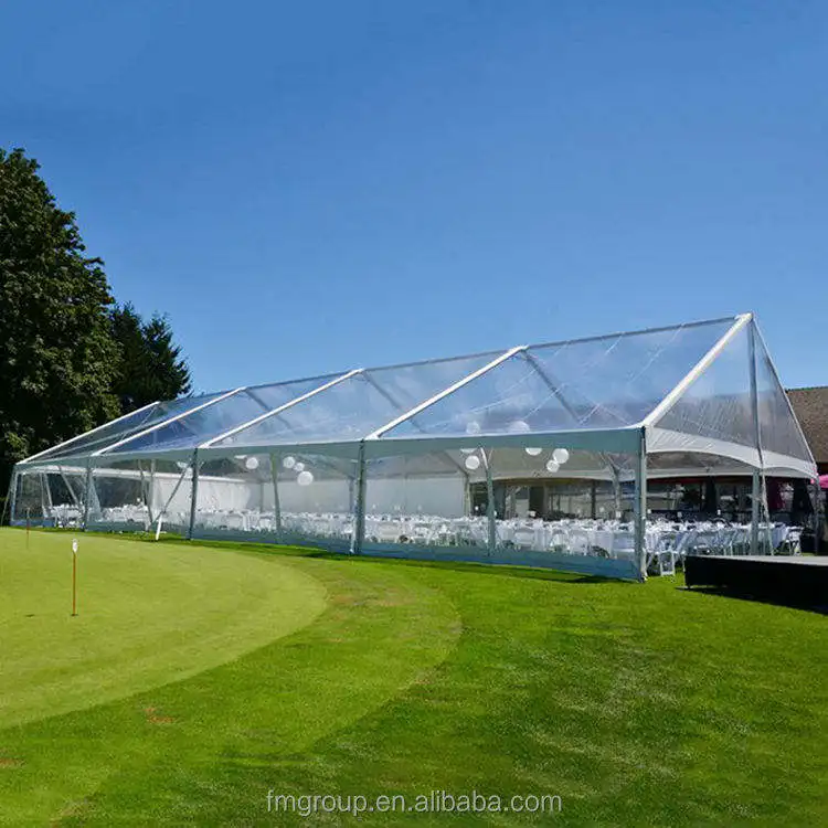 outdoor dining big party white restaurant stretch events wedding tent