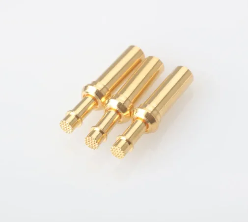 OEM ODM Brass CNC Turning Parts Crimp Terminal Solid Contacts Pin Terminals Copper Shaft