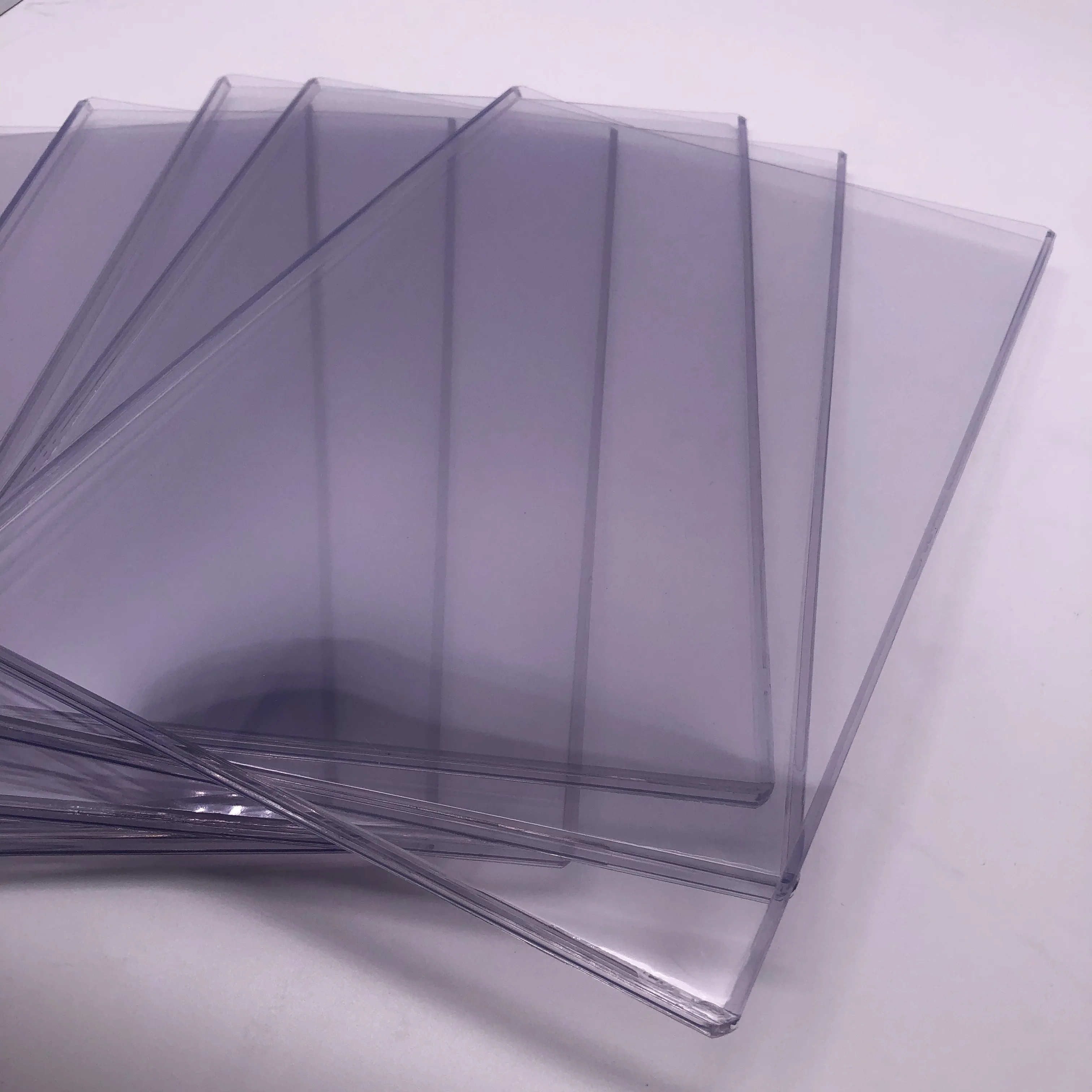 Scratch-resistant Comic Book Top Loader PVC Crystal Comic Holder Toploader  JO-B-02