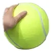 Оптовая продажа одобренный ITF теннисный мяч резиновый натуральный войлочный материал спортивный тренировочный OEM 2 5 дюймов с логотипом на