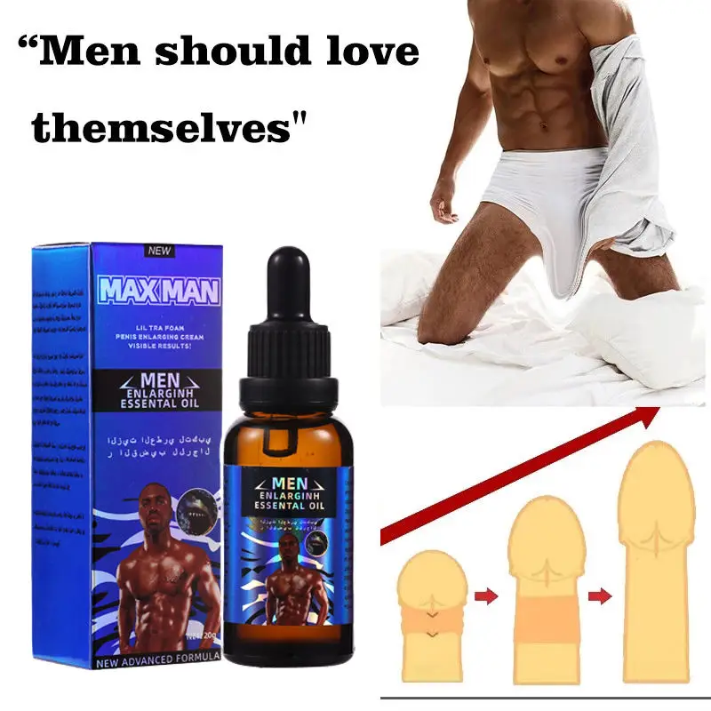 Private Label Penis Enlargement  Oil Increase Growth Extension serum For Men No Side Effect Penis