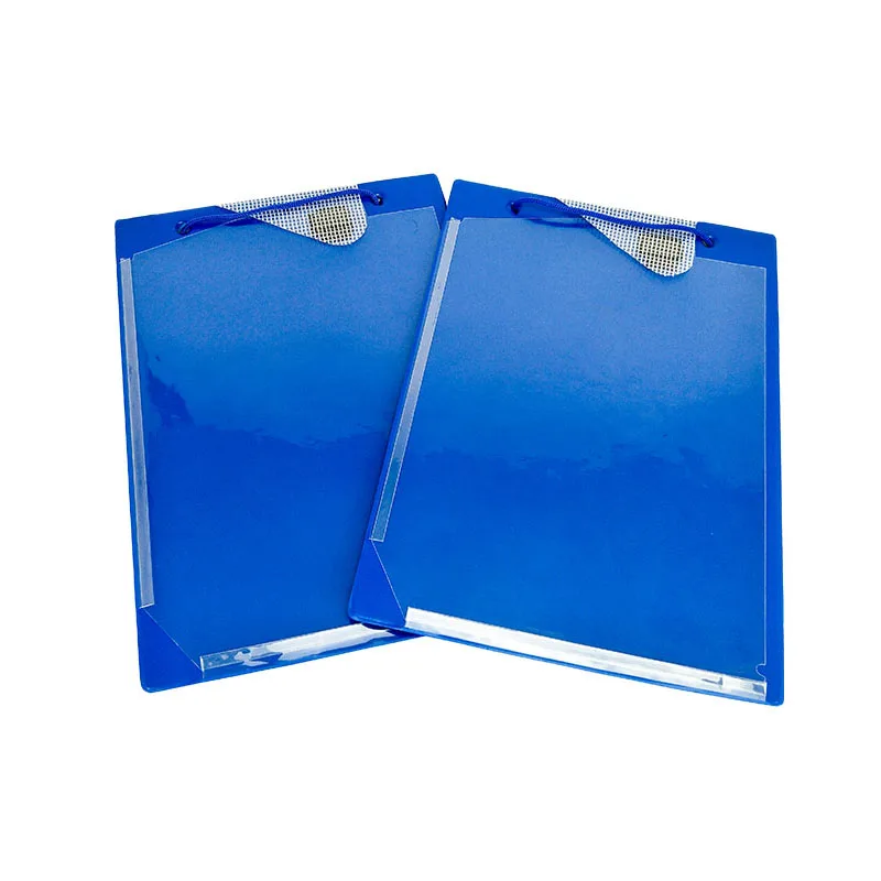 High quality blue clipboard with storage clipboard folder a4 clipboard for auto repair shops