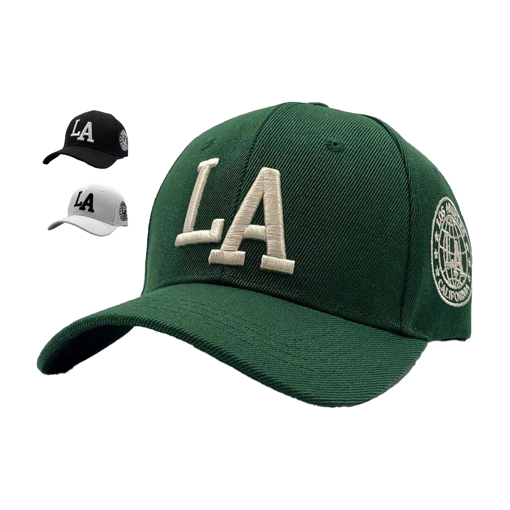 Factory Custom 3D Embroidery Washed Cotton Dad Hat Adjustable Outdoor Sports Baseball Caps