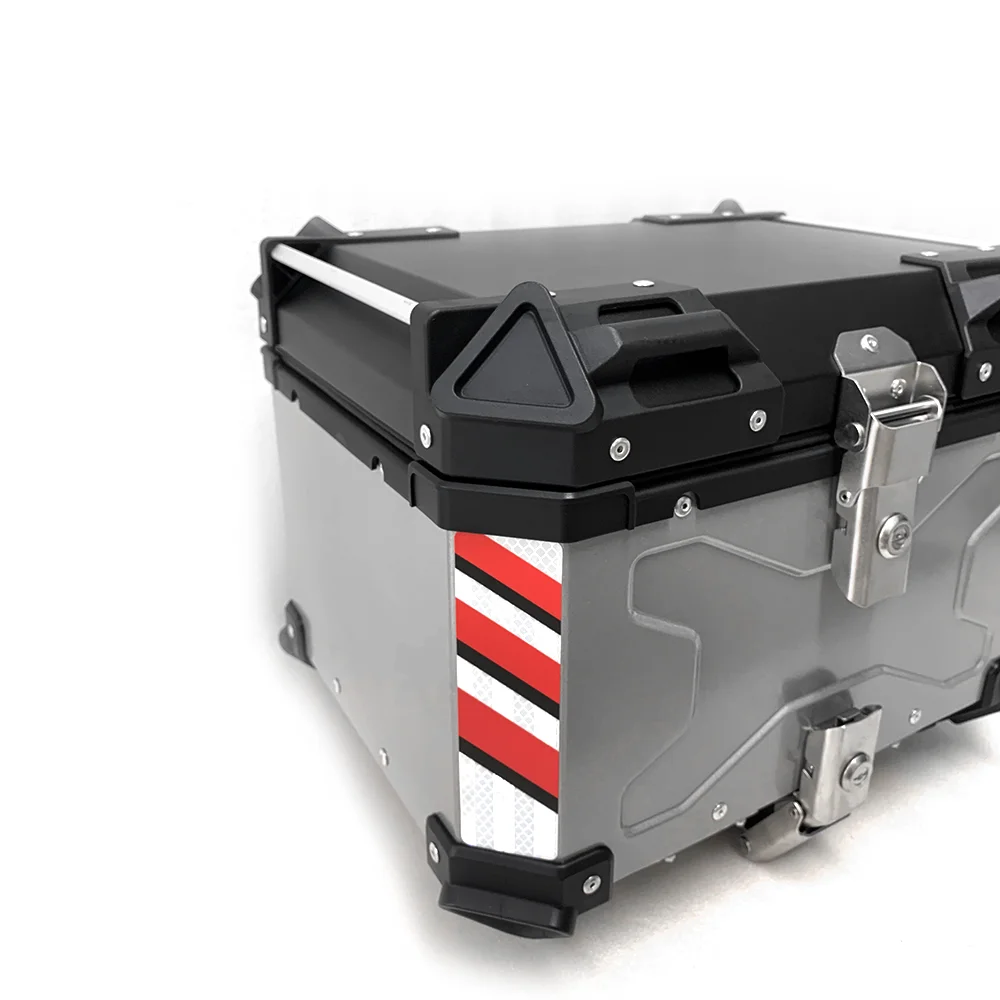 Motorcycle saddle bags /motorbike side box case /aluminum motorcycle side box top case for BMW Honda Suzuki Kawasaki Yamaha