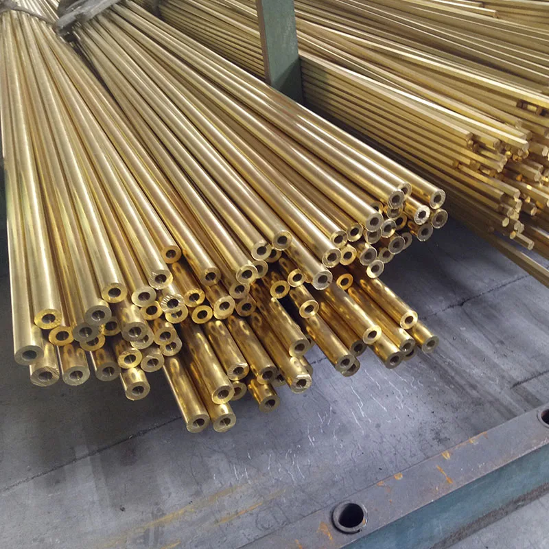 High quality h62 h63 h65 h68 h70 straight 1/4 hard 6mm brass tube pipe