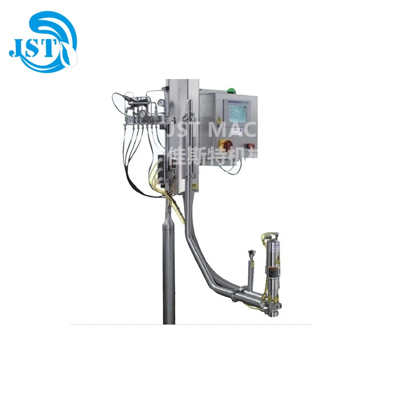 Automatic Juice beverage liquid nitrogen injection machine