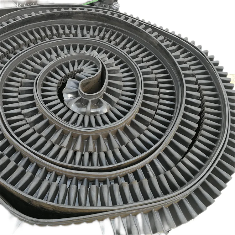 Professional Manufacturer Good Quality Green Pvc Rubber Cleat 600mm Corrugated Sidewall Conveyor Belt