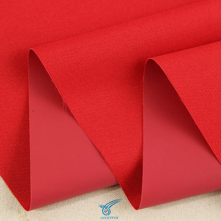 Factory Price 100%  polyester  waterproof  fabric coated pvc   PU  oxford suit  for making  luggage and  tent.