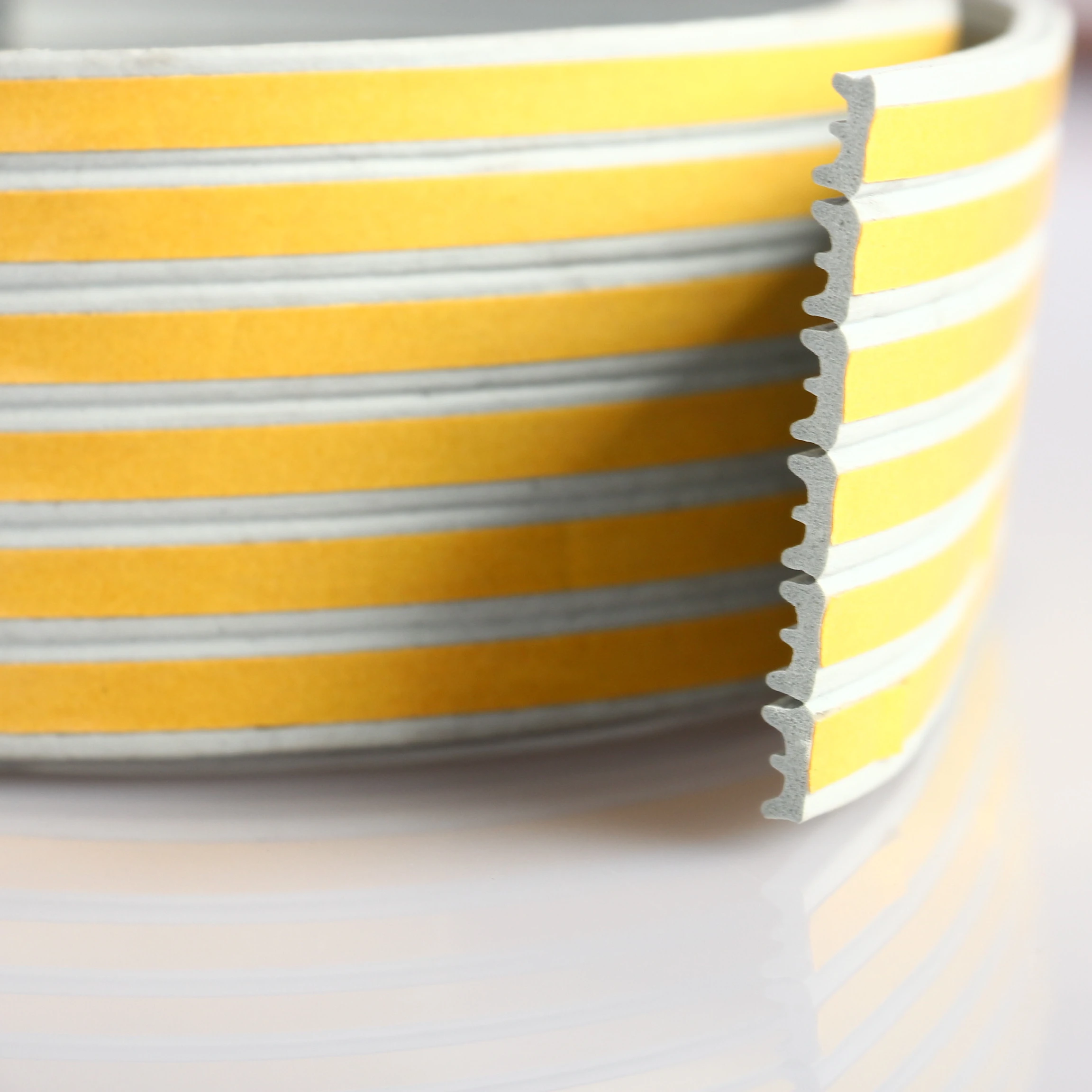 adhesive backed epdm  soundproof  foam seal strip Used for doors and Windows