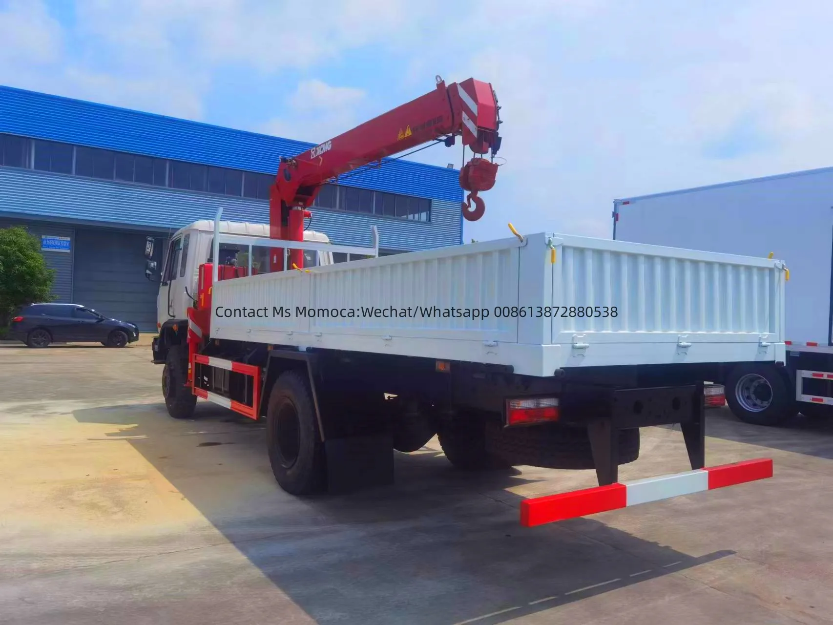 Автокран Dongfeng 4x2 5 тонн 10 грузовой автомобиль с краном готовый к отправке