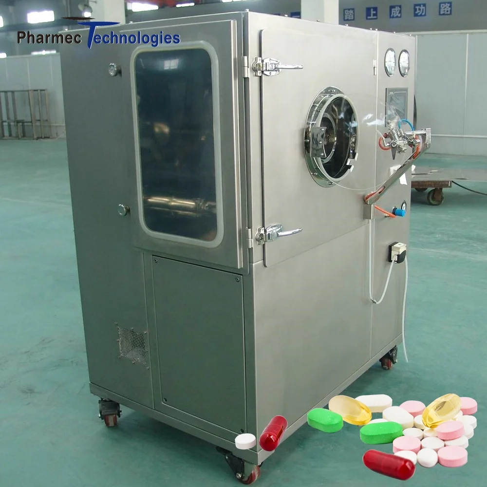 High-efficient Automatic Pharmaceutical Pill Candy Tablet Coating Machine