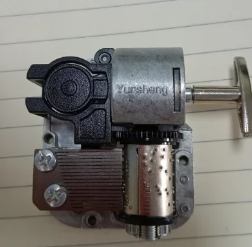 Factory Music Movement Yunsheng Brand Music Box Mechanism With Right Key