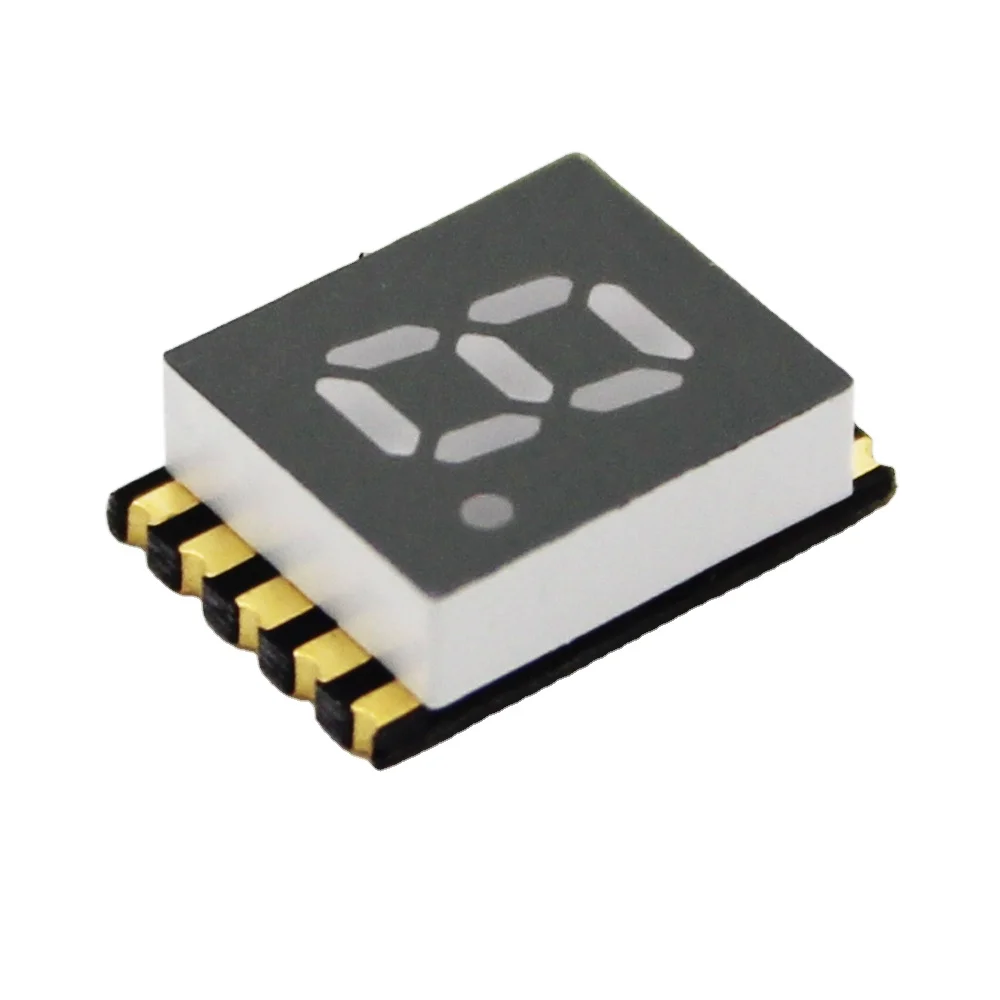 Jstronic  0.2 inch single digit 7 smd segment led display available in red blue green white colors