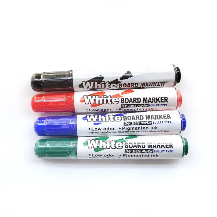 Customized Logo Color Dry Erase Colorful Non-toxic Ink Marker Alcohol Based Ink Whiteboard Marker Pen For Office