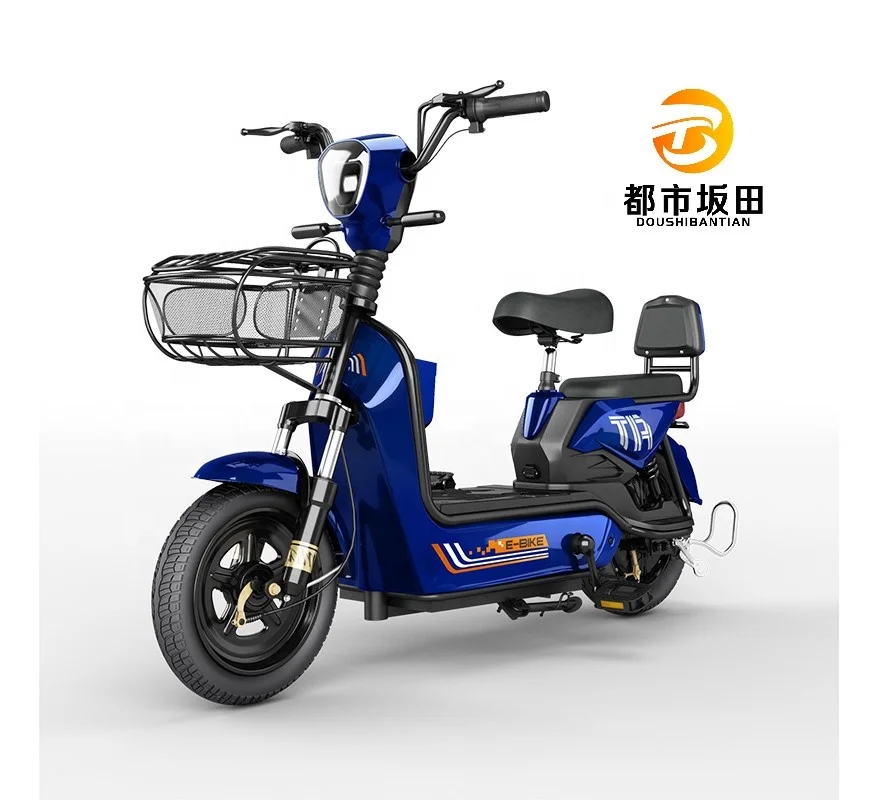 China factory can customize 48V urban two-wheel fat tire electric bicycle urban leisure electric bicycle