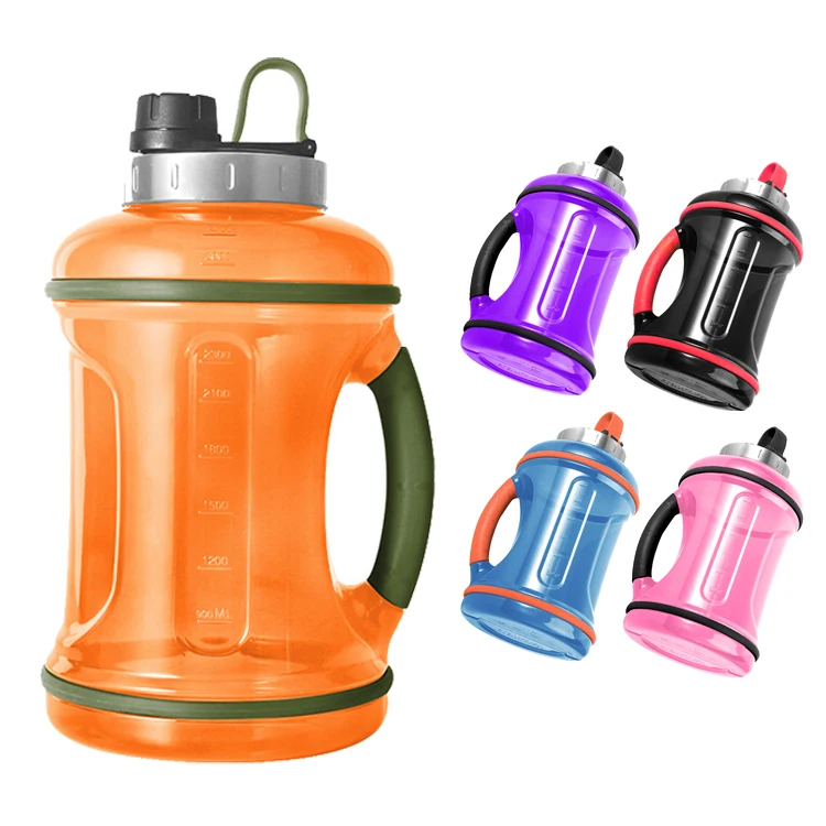 Спортивная бутылка для воды с нескользящей ручкой, 3, 78 л, 1 галлон