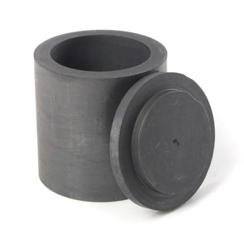 10kg graphite crucible with lid for melting cast iron