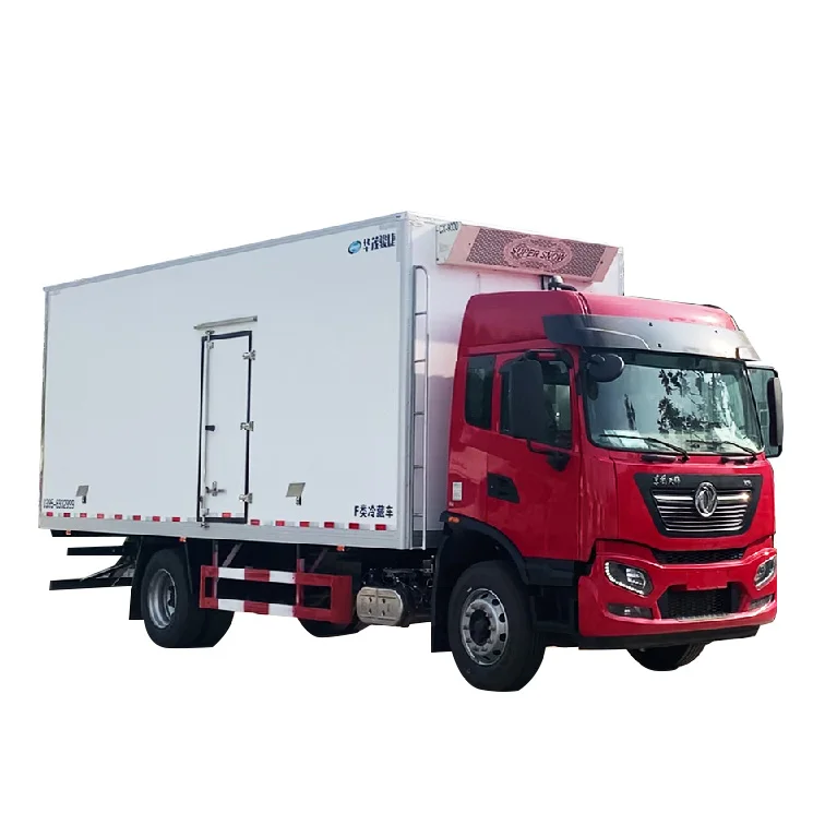 Hua Mao Junjie, refrigerated trucks or refrigerated vehicles, used to transport 10 tons of fresh 5 ° C to -15 ° C food
