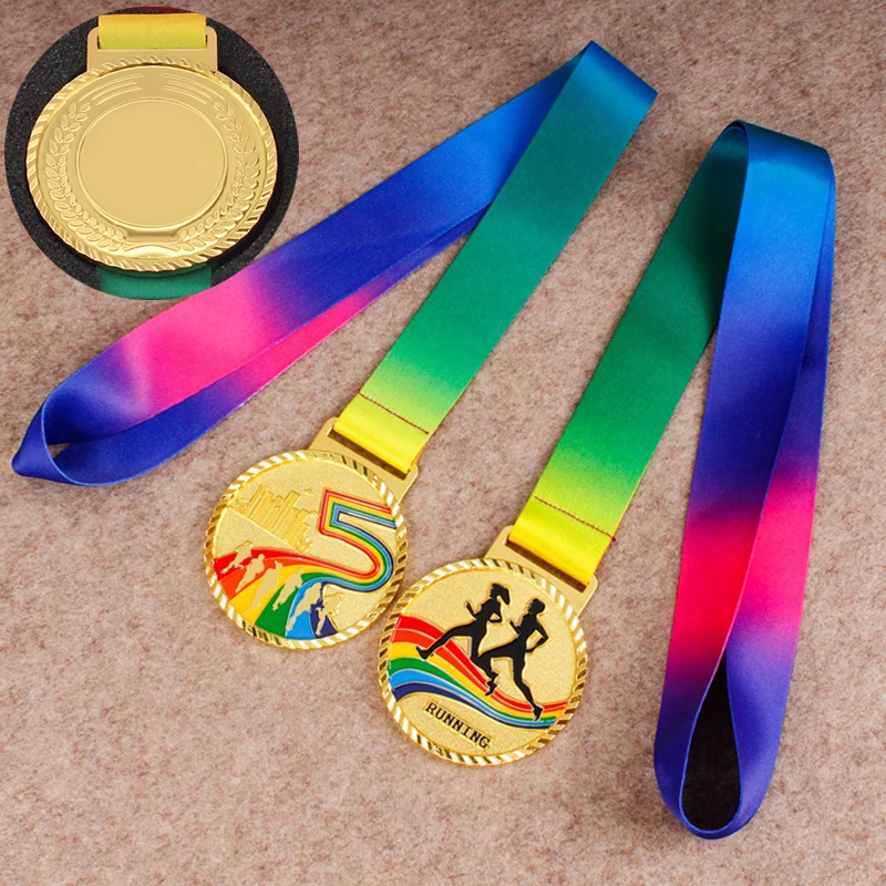 JinZun Factory Cheap Price ODM custom Metal gold Blank medal Souvenir basketball sports soccer medals