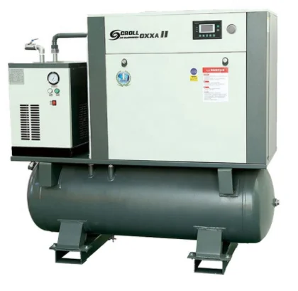 AIO Scroll Air Compressor for Laser Cutting Machine of China Supplier OXXA11-1.1/16H