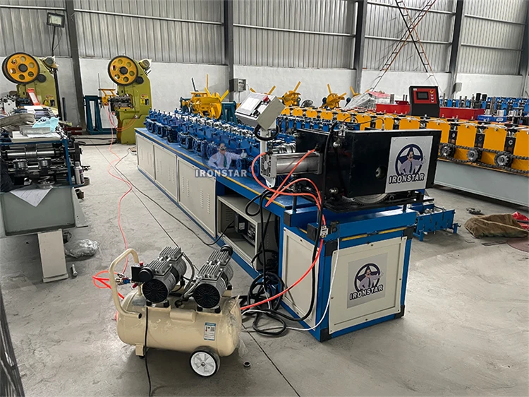 grating perforated steel plank making machine roll up shutter door roll forming machine