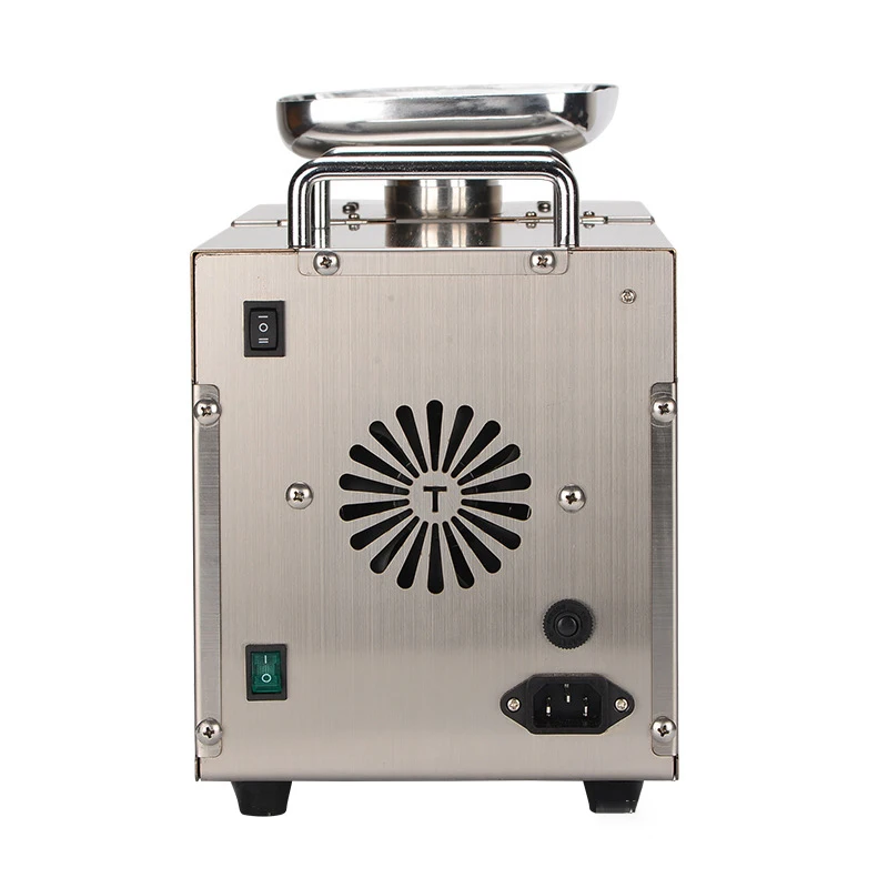 Household oil press electric small family commercial stainless steel automatic intelligent hot and cold press