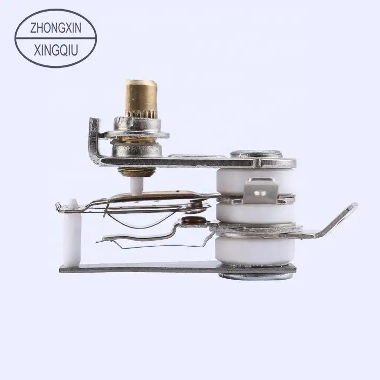 Newest design for restaurant intelligent adjustable bimetallic fired thermostat protector thermal switch bimetal thermostat
