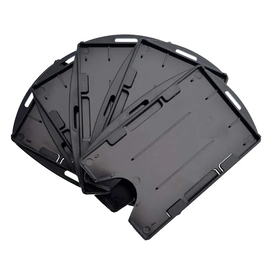 Factory Supply Double Sided Hard Plastic ID Card Holder Environmentally Friendly Material Durable Badge Holder