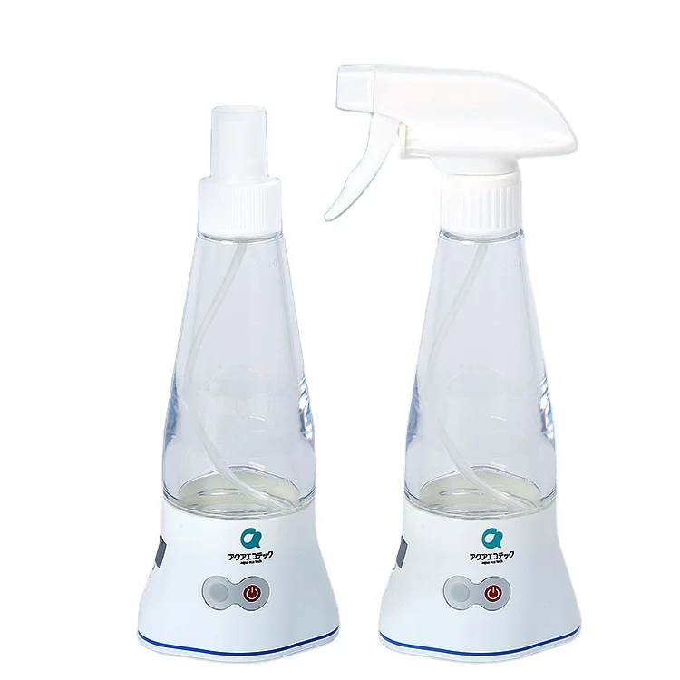 portable 160ml Chemical-free glass Disinfection Ozone water Generator sprayer Handheld Water Spray Bottle Sterilizer Ozone clean