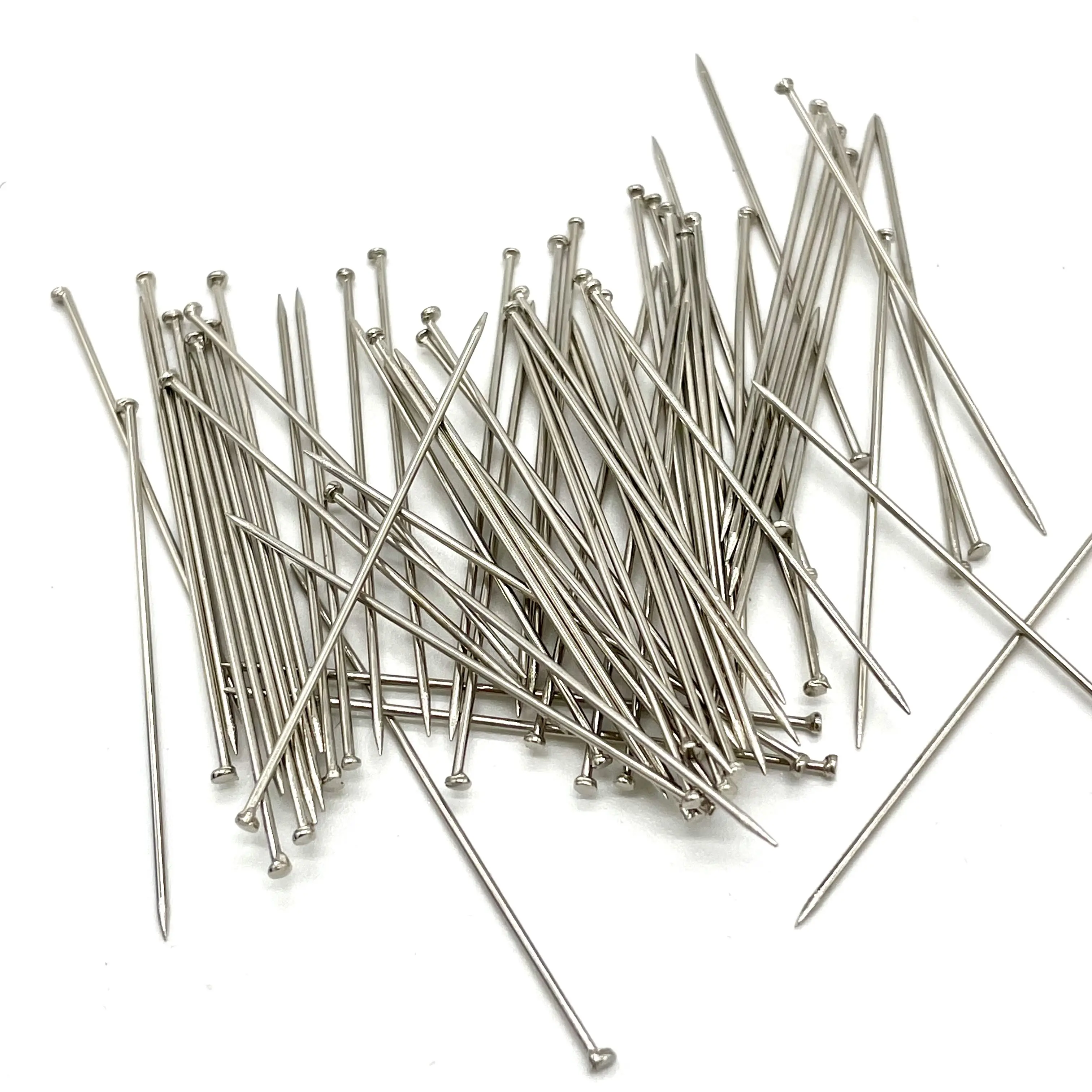 Stainless Steel Flat Head Pins Dressmaker Straight Pins For Sewing Crafts Quilting