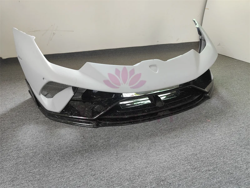 Upgrade Facelift Performance Style Exhaust Engine Cover Car Front Bumper LP610 Body Kit For lamborghini Huracan Bodykit