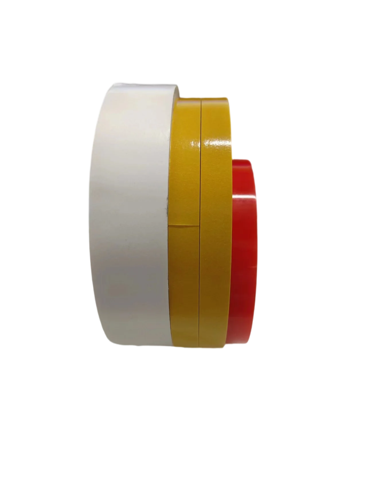 Double sided PET tape for automatic machinery