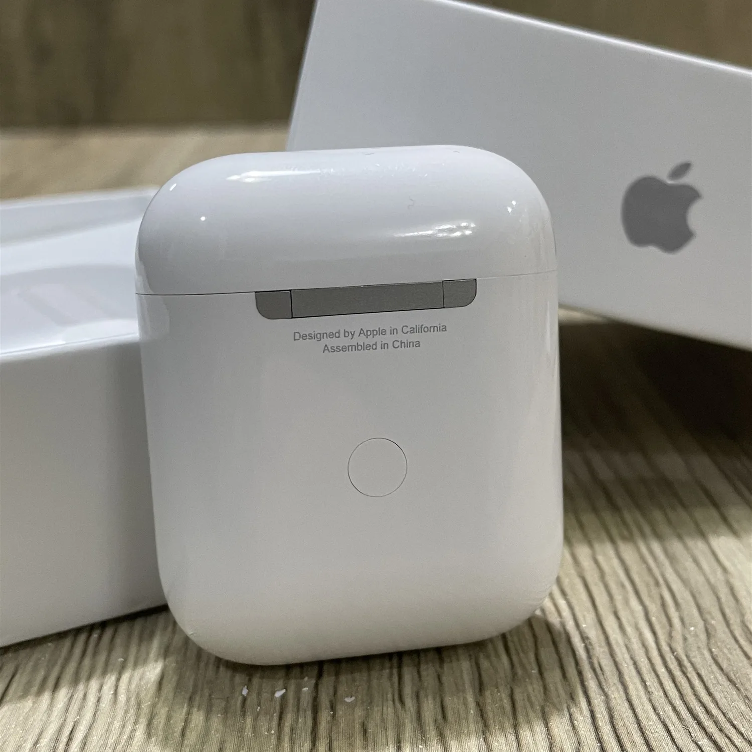 Лучшее качество наушники-вкладыши TWS с 1:1 настоящий серийный номер Apple Airpods 2 BT беспроводной зарядки наушники для airpods GPS