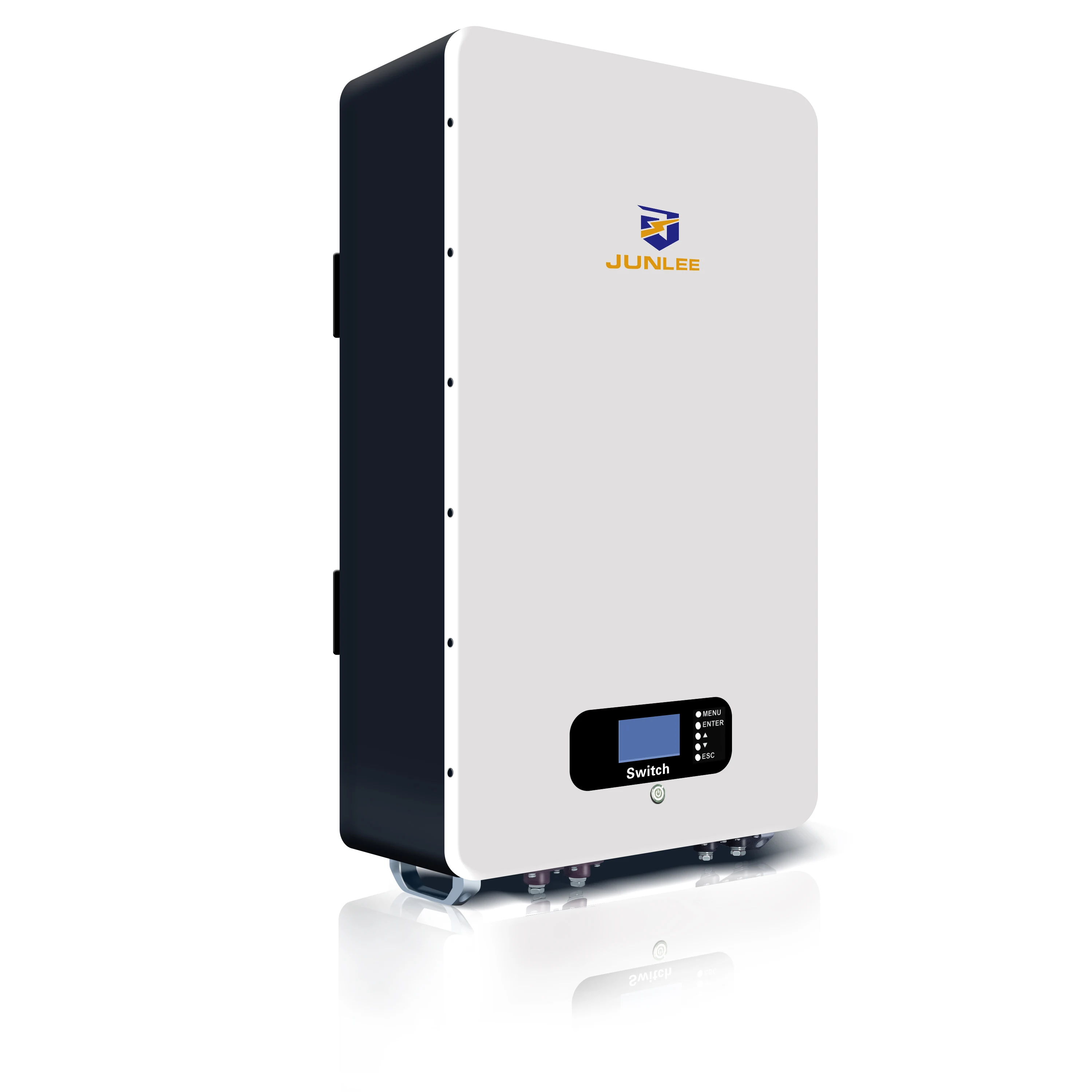 48V 200Ah power wall battery BMS Built-in one wall mounted battery 6000 cycle times