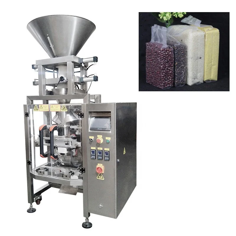 Most Popular Automatic Vertical Vacuum Sealer Food Packaging Machine for Rice Grains Thermoforming Vacuum Packaging Machine