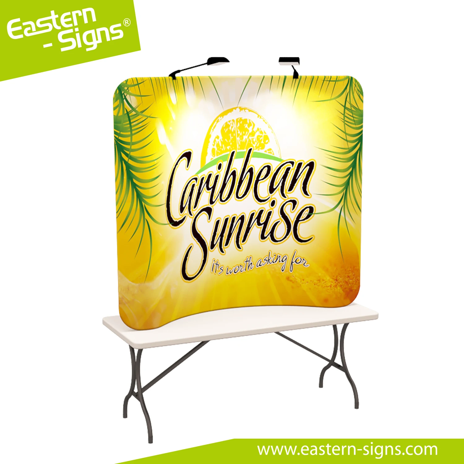 8ft 10ft tension fabric wall display stand photo booth background for exhibition