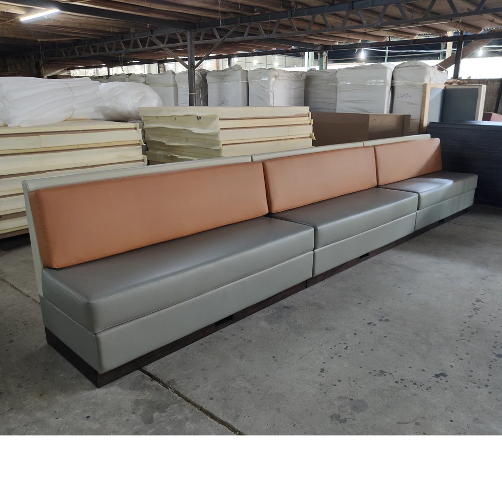 Vinyl booth sofa Restaurant booth seating restaurant booths