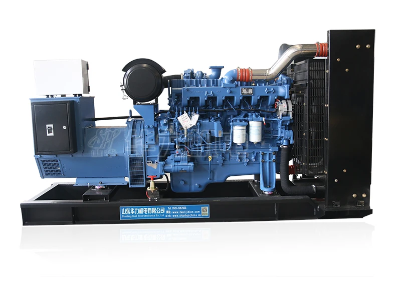 The hotel standby low fuel consumption diesel generator set 160KW Guangxi Yuchai with Wuxi Stanford motor