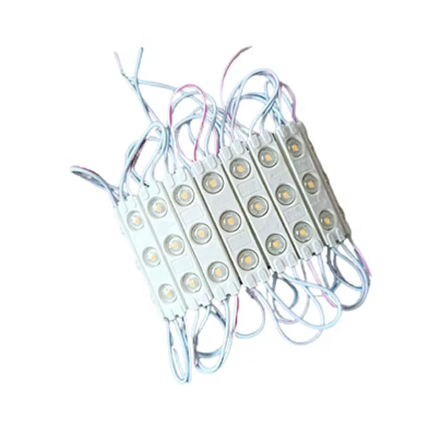 Высокая мощность 12 в 3 светодиода 2835 smd модуль ip65 внешний знак модуль впрыска светодиодного модуля