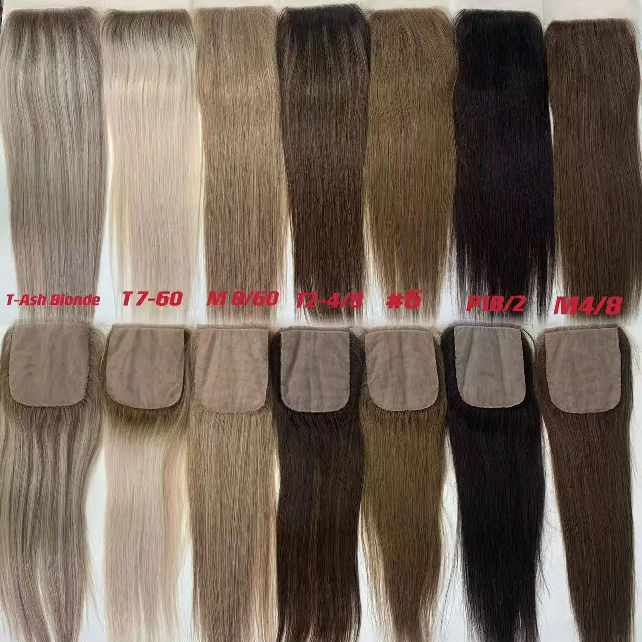 Ready To Ship Silk Base Closure European Russian Virgin Human Hair Mesh integration Lace Fabrics For Hair Loss Mesh For Hair