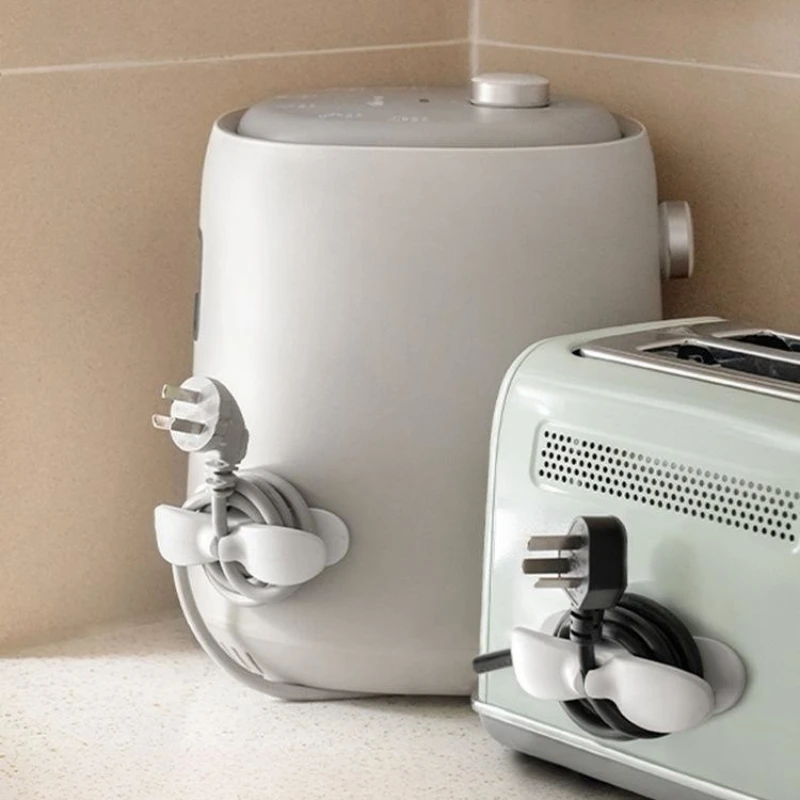 Kitchen Storage Cord Wrapper Cable Wire Cord Organizer Air Fryer Coffee Machine Kitchen Appliances Wrap Cable Protector Winder